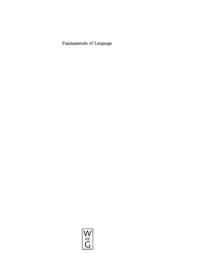 Roman Jakobson — Fundamentals of Language (Janua Linguarum. Series Minor, Band 1)