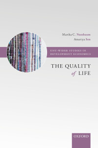 Martha Nussbaum, Amartya Sen — The Quality of Life