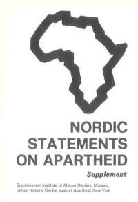 Leslie O. Harriman — Nordic statements on Apartheid: Supplement