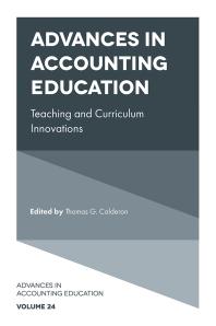 Thomas G. Calderon — Advances in Accounting Education