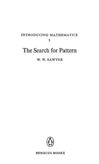 Walter W. Sawyer — The search for pattern