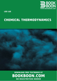 Leo Lue — Chemical Thermodynamics