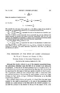 Dryden H.L., Hill G.C. — the pressure of the wind on large chimneys