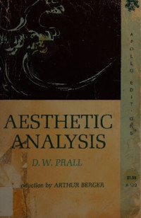D. W. Prall — Aesthetic Analysis