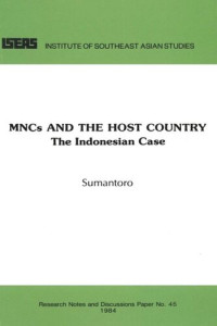 Sumantoro Martowijoyo — MNCs and the Host Country: The Indonesian Case