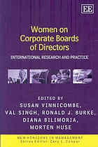 Susan Vinnicombe; et al — Women on corporate boards of directors : international research and practice