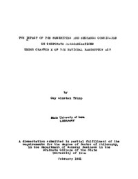 Trump, Guy Winston — The Impact of the Securities and Exchange Commission on Corporate Reorganizations Under Chapter X of the National Bankruptcy Act