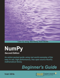 Idris, Ivan — NumPy beginner's guide