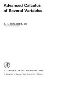 C.H. Edwards — Advanced Calculus of Several Variables