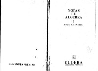 Enzo R. Gentile — Notas de Algebra I