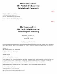 Eugene F. Provenzo Jr.; Sandra H. Fradd — Hurricane Andrew, the Public Schools, and the Rebuilding of Community