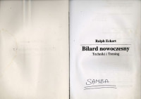 Ralph Eckert — Bilard nowoczesny - technika i trening