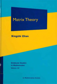 Zhan X. — Matrix theory