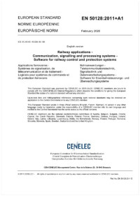 CENELEC — EN 50128-2011+A1-2020