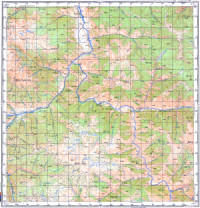  — Топографические карты с M45-056 по M45-108 (Горный Алтай) Ч. 2