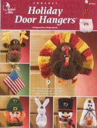 Cindy Harris  — Crochet Holiday Door Hangers