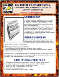 Constance Brooks; Pamela W Darling; Association of Research Libraries — Disaster preparedness