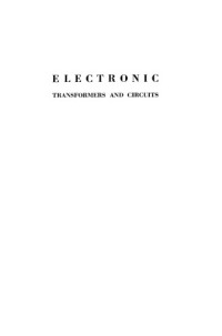 R. Lee — Electronic Transformers and Circuits