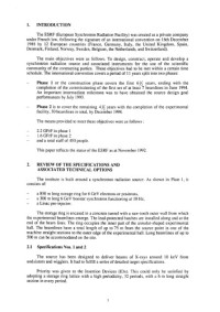 J  L Laclare; European Organization for Nuclear Research — The status of the ESRF : lecture delivered at CERN on 20 November 1992