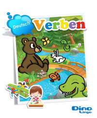 Dino Lingo — German for kids - Verbs storybook