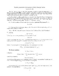 Garrett P. — Satake parameters versus unramified principal series