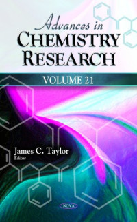 James C. Taylor — Advances in Chemistry Research, volume 21