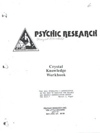 Vogel, Marcel — Crystal Knowledge Workbook
