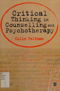 Colin Feltham — Critical Thinking in Counselling and Psychotherapy