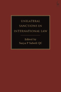 Surya P Subedi — Unilateral Sanctions in International Law