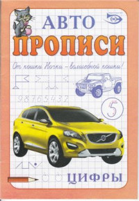 Полярный А., Никольская Е. — Авто прописи. Цифры