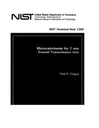 Fred R. Clague — Microcalorimeter for 7 mm Coaxial Transmission Line