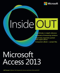 Jeff Conrad — Microsoft Access 2013 Inside Out