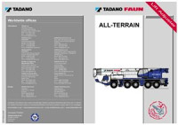  — Вседорожный автомобильный кран Tadano Faun ATF 220G-5 (Техническое описание + Чертеж)