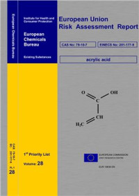  — European Union Risk Assessment Report Vol. 28, 1st priority list: Acrylic acid