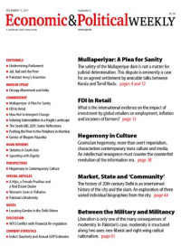 C Rammonahar Reddy — Economic & Political Weekly (December 17, 2011) volume 46 issue 51