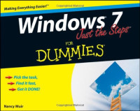 Nancy C. Muir — Windows 7 Just the Steps For Dummies