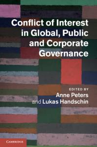 Anne Peters; Lukas Handschin — Conflict of Interest in Global, Public and Corporate Governance