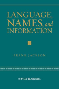 Frank Jackson — Language, Names, and Information