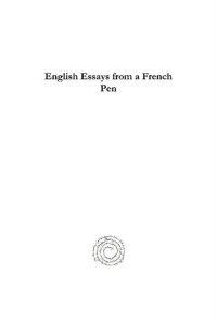 Jean Jules Jusserand — English Essays from a French Pen