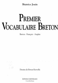 Anonymous — Premier vocabulaire breton : breton-français-anglais