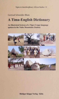 Gertrud Schneider-Blum — A Tima-English Dictionary