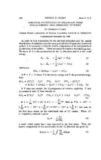 Cassen B. — Spectral Intensities of Radiation from Non-Harmonic and Aperiodic Systems