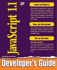 Arman Danesh, Wes Tatters — Javascript 1.1 Developer's Guide