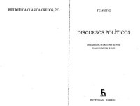 Temistio — Discursos Politicos