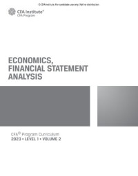 CFA Institute — CFA Level 1 Volume 2