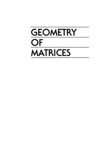 Zhe-xian Wan. — Geometry of matrices : in memory of Professor L.K. Hua (1910-1985)