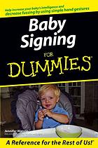 Jennifer Watson — Baby signing for dummies