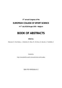 unknown — Book of abstracts : 17th annual congress of the European College of Sport Science