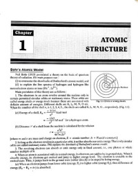 Not Specified — Modern College Chemistry Atomic Structure Part 1