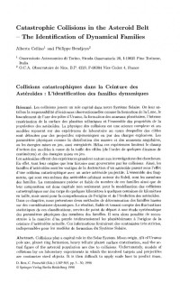 Alberto Cellino, Philippe Bendjoya (auth.), Daniel Benest, Claude Froeschlé (eds.) — Impacts on Earth